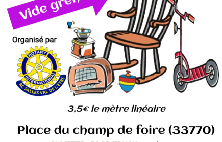 VIDE GRENIER du Club Salles Val de l'Eyre